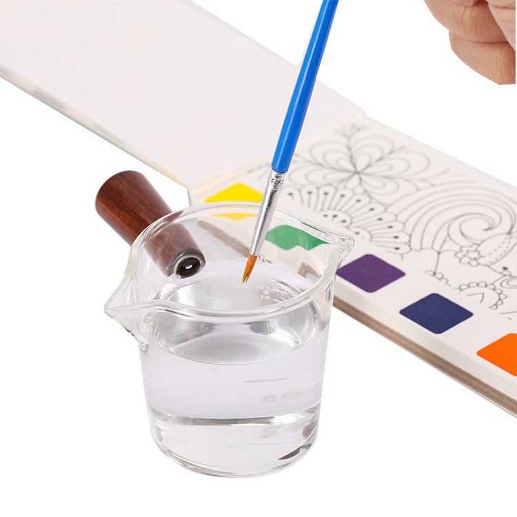 Children's note coloring coloring book wholesale pigment graffiti painting book portable watercolor painting book