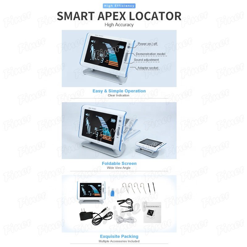 Dental Dentist electronic apex locator in endodontics apex locator with 4" LCD Display