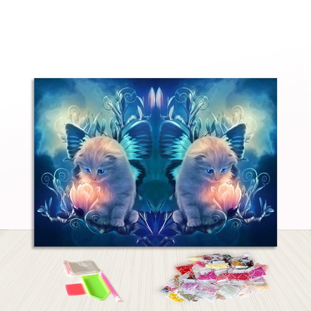 Latest 3D Art Rainbow Colorful Full Drill Diamond Painting Unicorn for Kids