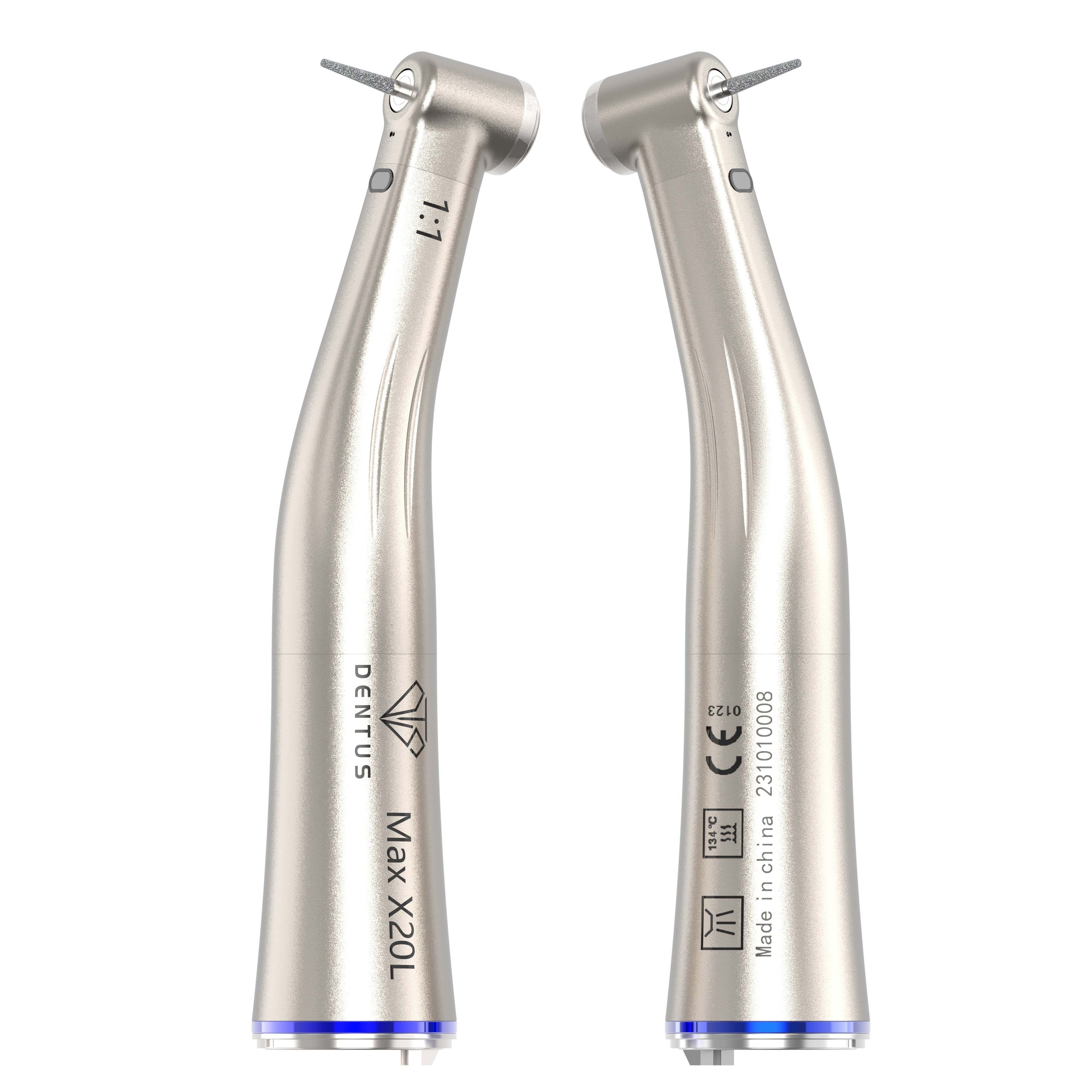 X20L 1:1Contra Angle Low Speed Dental Handpiece With Electrical motor