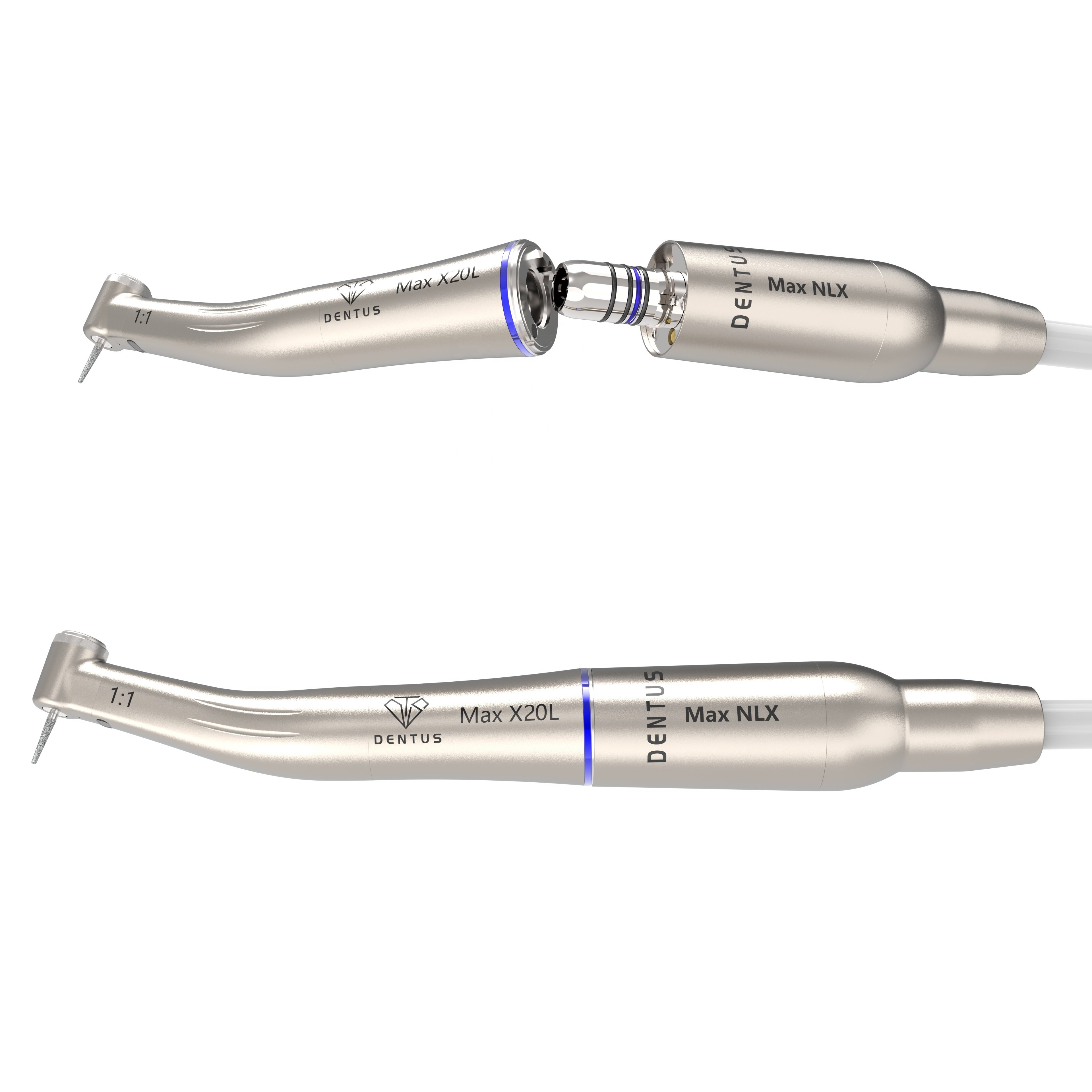 X20L 1:1Contra Angle Low Speed Dental Handpiece With Electrical motor