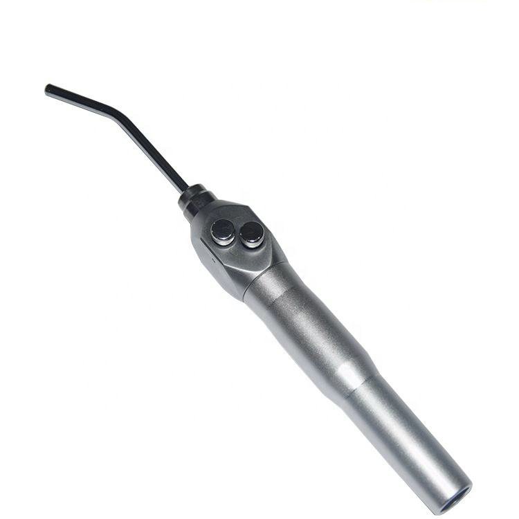 Straight Head Alloy 2 Nozzles Dental Air Water Spray Triple Syringe 3 Way Handpiece