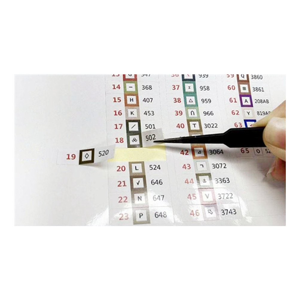 R-Legend Custom Color Number List Sticker Legend Diamond Painting Inventory Sheet