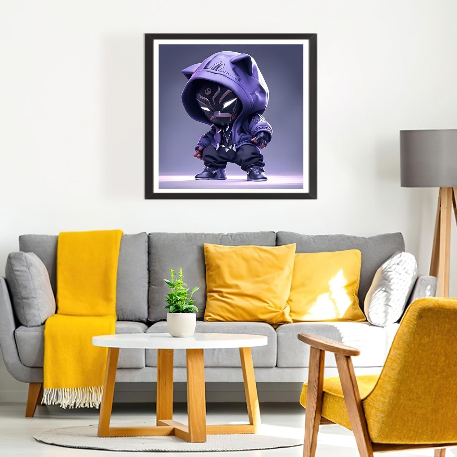 Superhero Cartoon 5D Diamond Painting Set Children's Wall Decoration Crystal Point Home Decoration Crafts Anime Theme Box