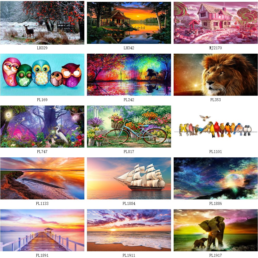 Big Size 100x50cm One Piece Drop Shipping Service DIY Diamond Art Impressionist Landscape Diamond Painting