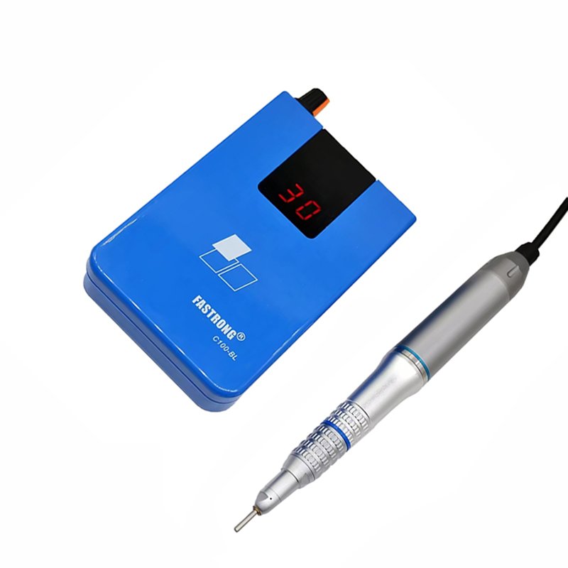 30,000 RPM Dental Lab Portable Rechargeable Digital Display Long Work Time Handpiece Micromotor Dentist Equipment Tool
