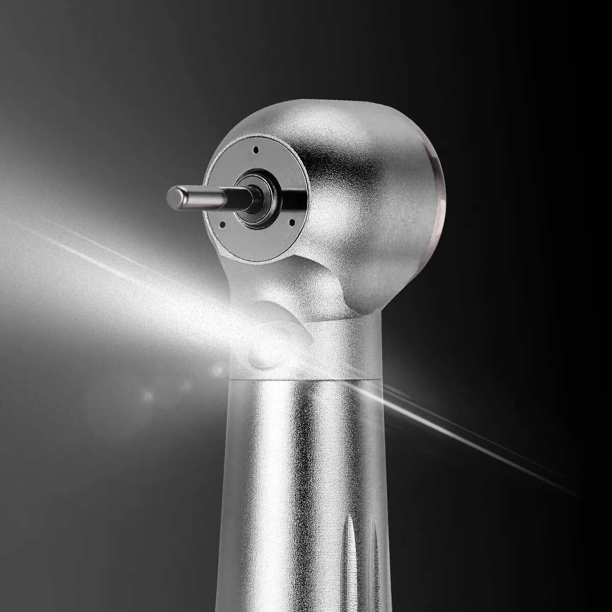 New Arrival! Dental LED Self Power Internal Triple Spray Turbina E-Generator Ceramic Push button High Speed Handpiece 4 Hole