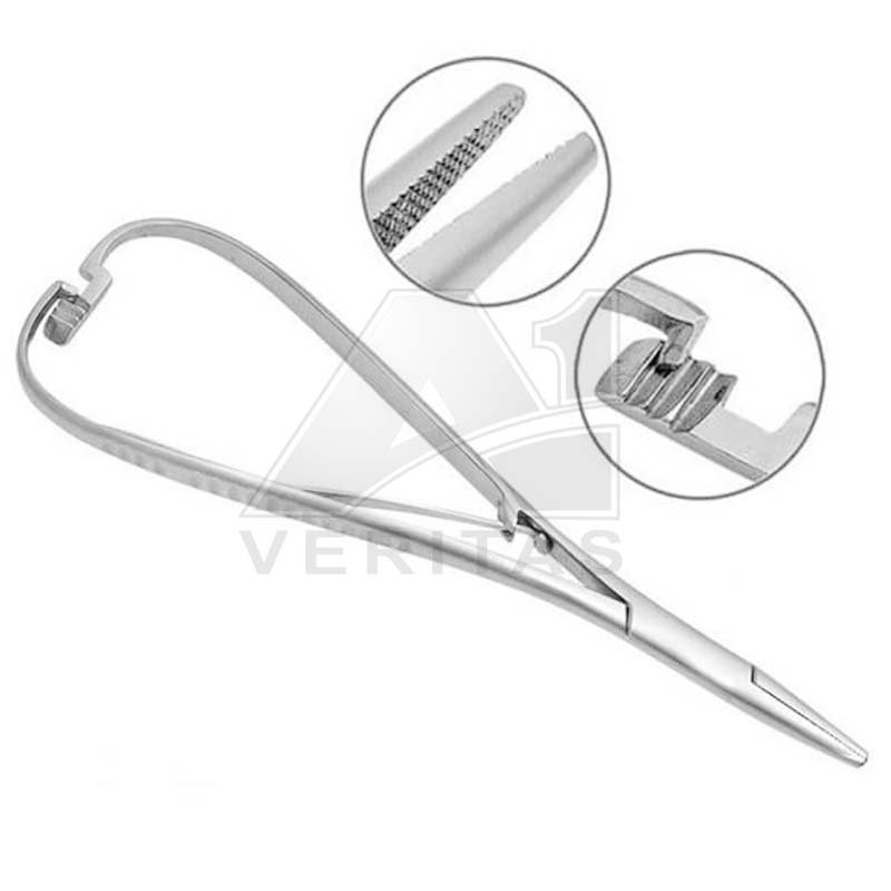 Top Selling Needle Holders Mathieu A-1 VERITAS Stainless Steel Orthodontic Pliers Forceps Wholesales Dental Surgical Instruments