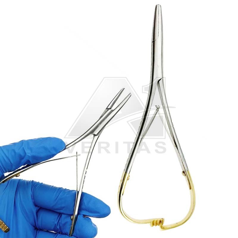 Top Selling Needle Holders Mathieu A-1 VERITAS Stainless Steel Orthodontic Pliers Forceps Wholesales Dental Surgical Instruments