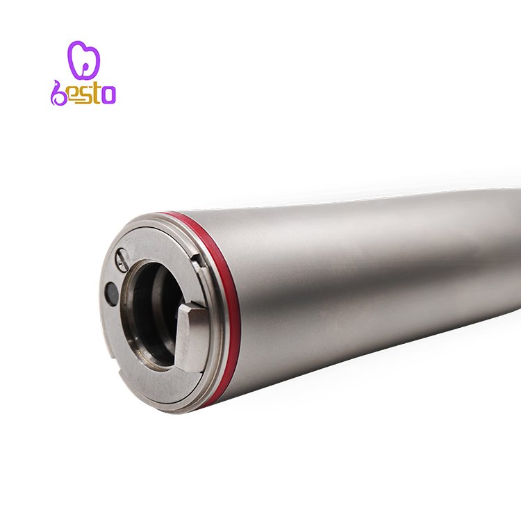 Dental 1:4.2 Increasing Fiber Optic Contra Angle Low Speed Handpiece Ceramic Bearings Internal Water E-type Medical Instrument