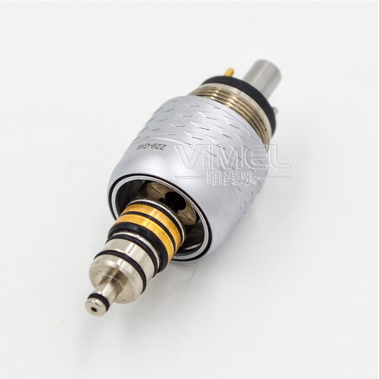 Dental LED Handpiece Coupling 2/4/6 hole Quick Connector Adaptor Fit Dental High Speed Handpiece Dentisit Hand Tools Optional