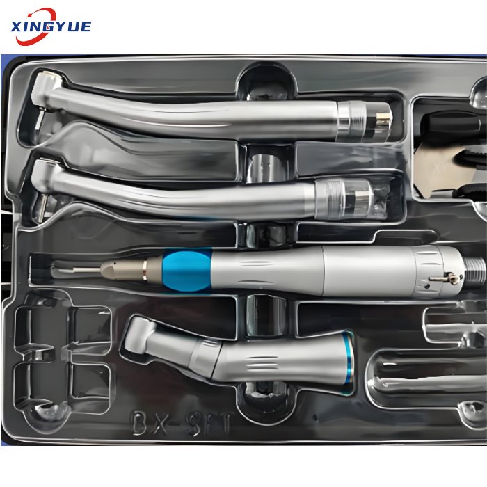 Push Button Dental High/ Low Speed Handpiece Kit Dental Handpiece Set