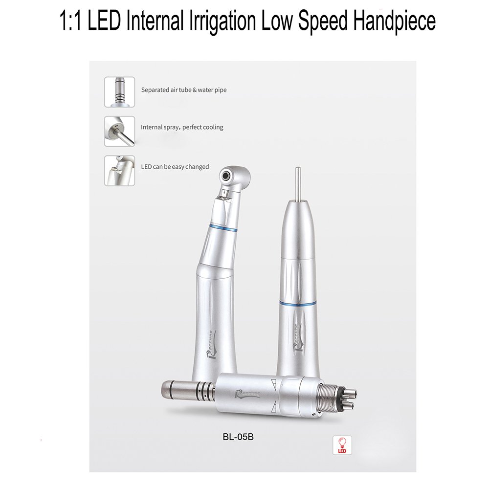 Hot Sale Electric Contra Angle Low Speed Dental Handpiece For Scaler Low speed Implant Manufacturers Price Led