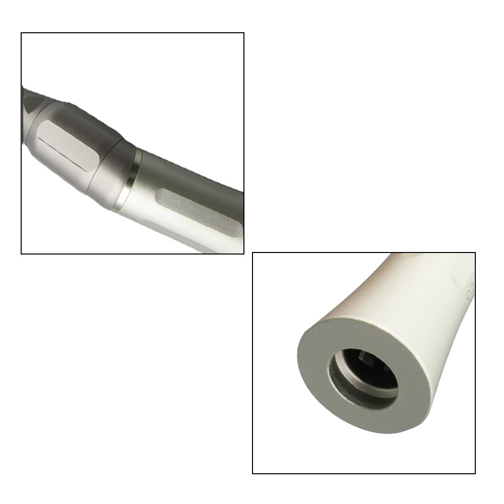 High Quality 20 Degree 1:1 Ratio Dental Micro Surgery Handpiece with Contra Angle Electric Power Source Made of Steel Metal