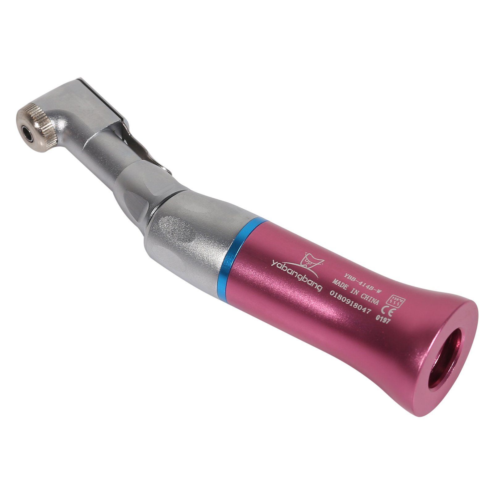 Hot Sale! N-S-K Style Pink Dental High & Low Speed Handpiece Kit 1:1 Air Motor E-type External Spray 2 Hole Turbine E-type