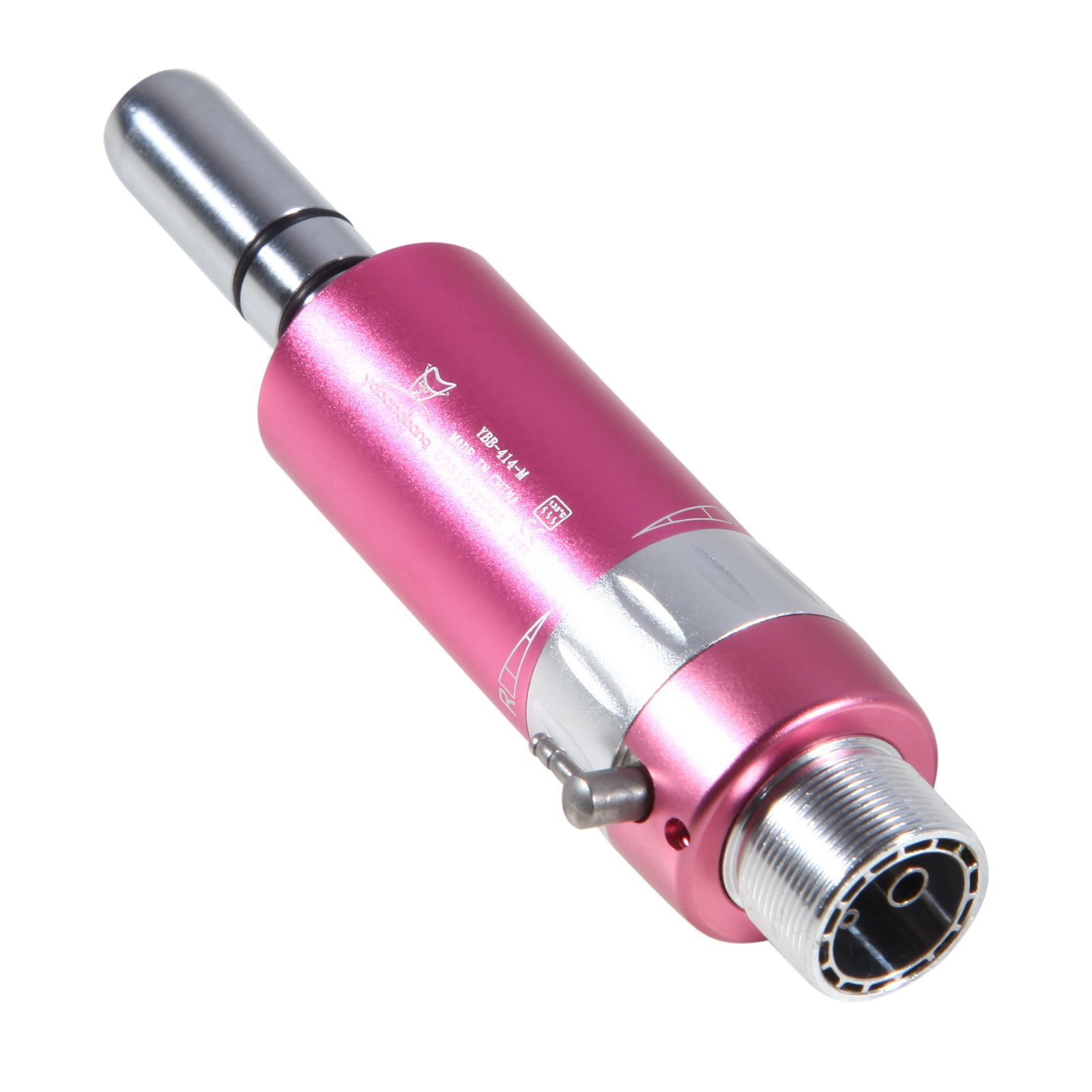 Hot Sale! N-S-K Style Pink Dental High & Low Speed Handpiece Kit 1:1 Air Motor E-type External Spray 2 Hole Turbine E-type
