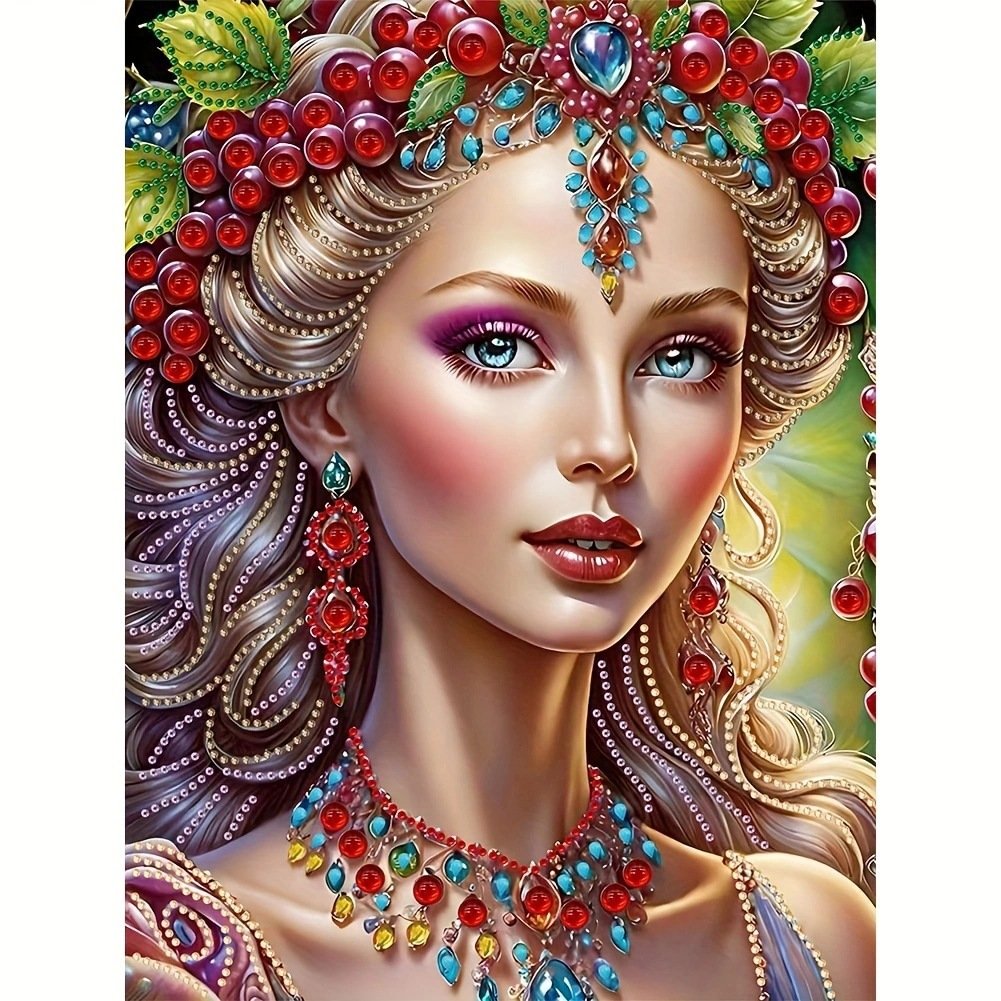 5D Special Shape Diamond Art Kits for Beginners,Diamond Painting Kits for Adults,Crystal Rhinestones Diamond Painting 30x40cm