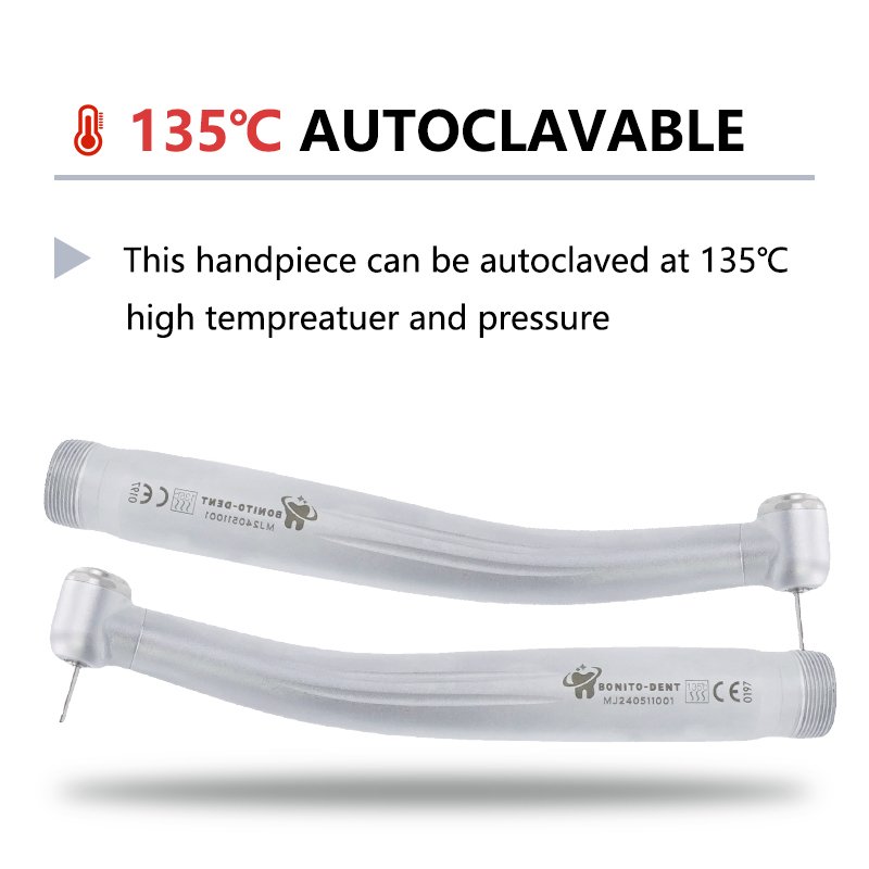 Dental High Speed Handpiece Air Turbine Ceramic Bearing Single Water Spray No LED Handpiece 2/4Hole Dentist Tool B2 M4