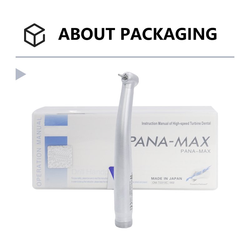 Dental High Speed Handpiece Air Turbine Ceramic Bearing Single Water Spray No LED Handpiece 2/4Hole Dentist Tool B2 M4
