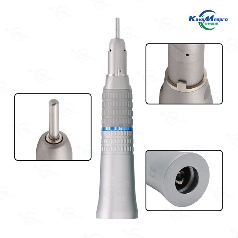 Kava Dental Instruments External Push Button Contra Angle Handpiece Dental Low Speed Handpiece Set Dental Dentist Handpiece Kit
