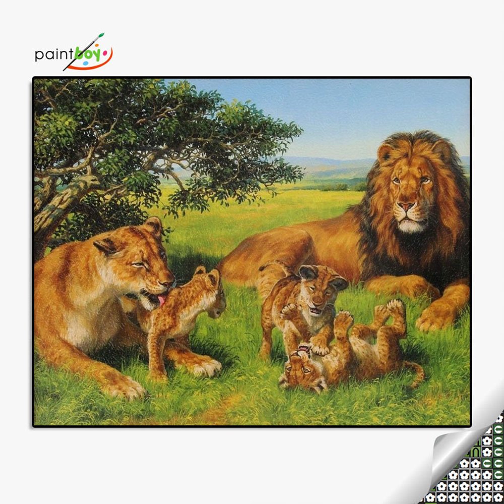 Good quality paintboy animal DIY diamond painting by numbers for adults