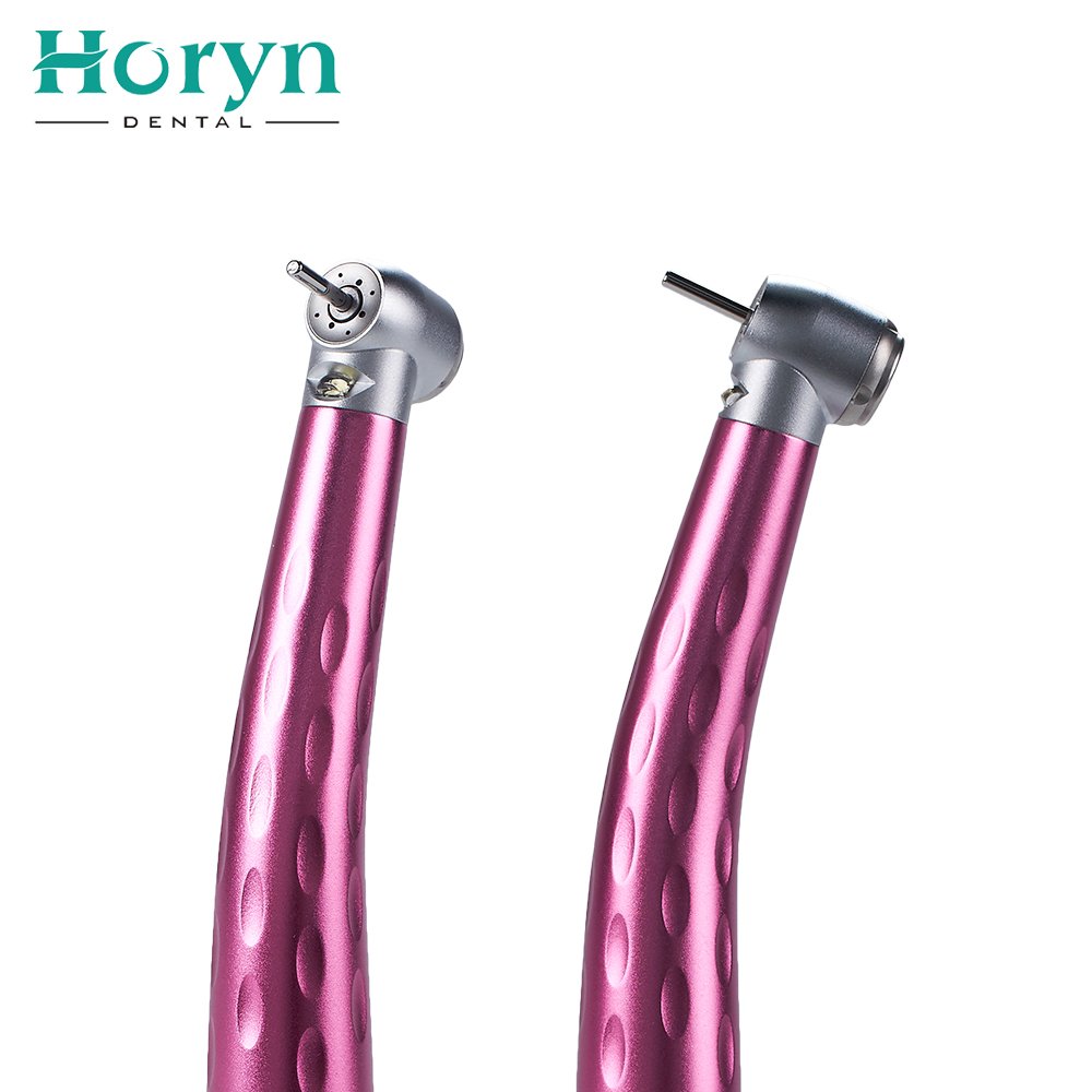 Dental Supply Colorful Rainbow Turbine High Speed Handpiece with LED 10 pcs 2 Holes/4 Holes