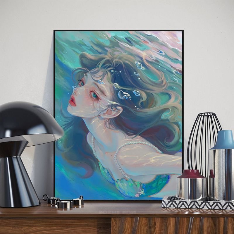 DIY 5D Diamond Painting Kits For Kids Anime Diamond Painting Diy Kits For Children Painting Frame Home Decor