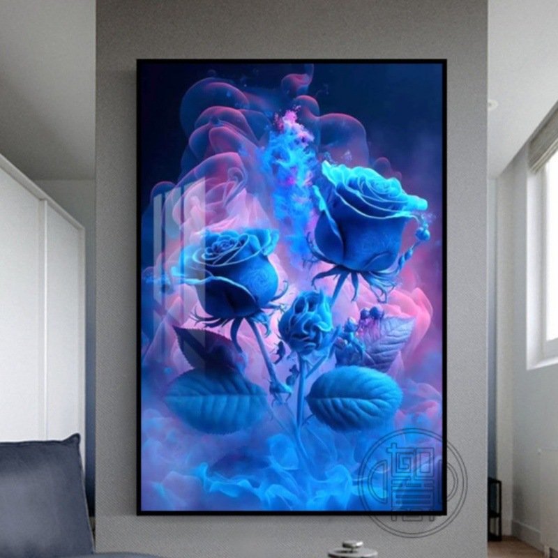 DIY 5D Diamond Painting Kits For Kids Anime Diamond Painting Diy Kits For Children Painting Frame Home Decor