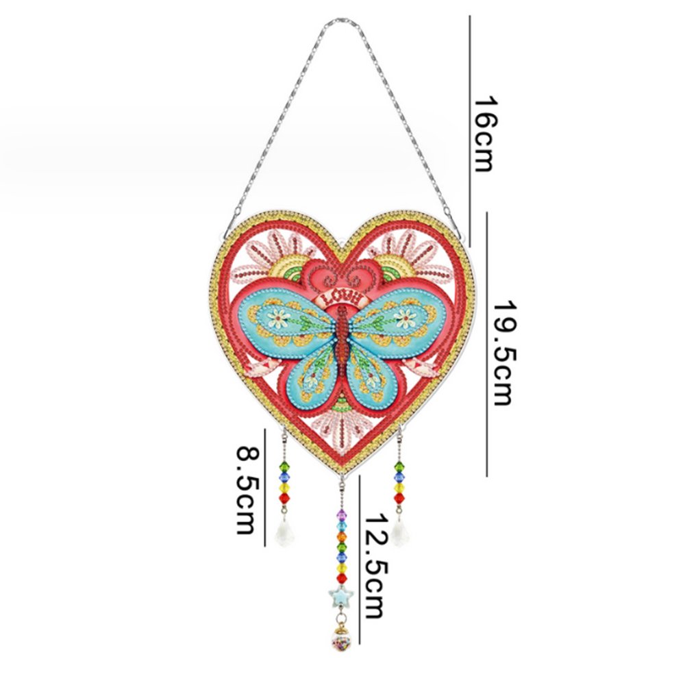 Crystal Decor Pendant Diy Diamond Art Gemstone Charms Acrylic Christmas Diamond Painting Suncatcher