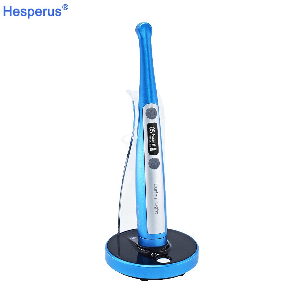 Wide spectrum Dental Curing Light Dolphin Built-in light meter LED Light Cure Cordless Teeth Whitening Machine Dentistry Tool