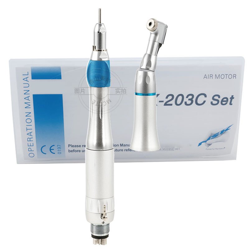 Pana Max Ex-203 Low Speed Handpiece Turbine Kit /dental Handpiece Kits 2 pieces led push button high speed & 1piece extra rotor