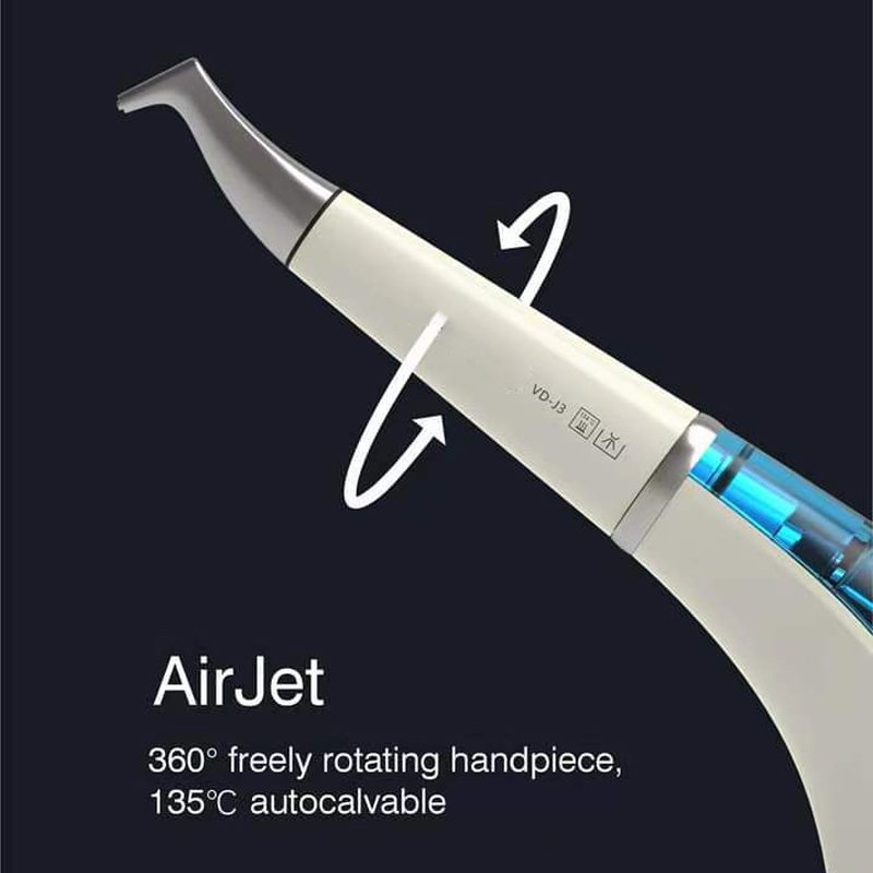 New medical equipment dental airflow airjet 1 airjet 1S / Teeth polishing unit handpiece clinical applications air prophy
