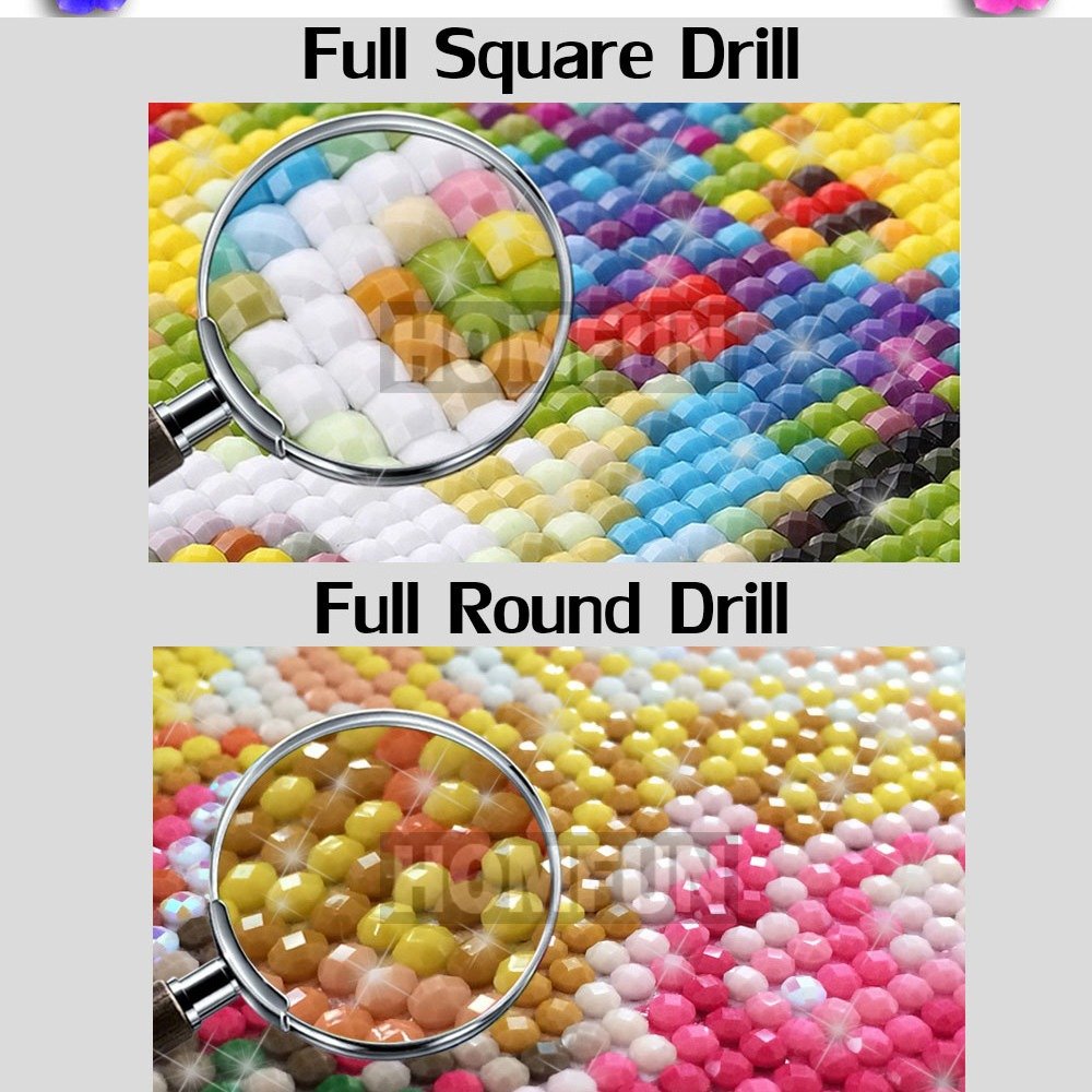 Picture Frames Wholesale 5D DIY Diamond Painting Kit Full Drill Arts Canvas Wall Decor 5d Painting And Wall Arts Diamond