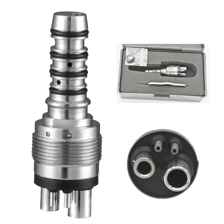 Dental Handpiece Quick Coupling K Type N Type Ptl 4hole 6hole Fiber Optic Water Regular Connector