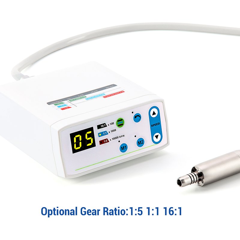 Factory Price Medical Dental LED Brushless Electric micro motor for 2 hole/4 hole handpiece tubing