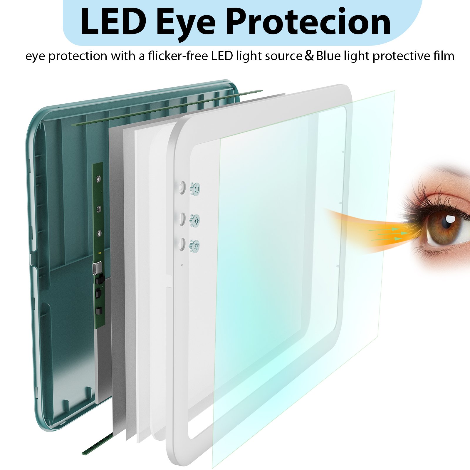 Architectural Kids Children Cartoon 6 Level Dimmable Portable Light Up Drawing Box Copying Board Tracing Led Light Pad