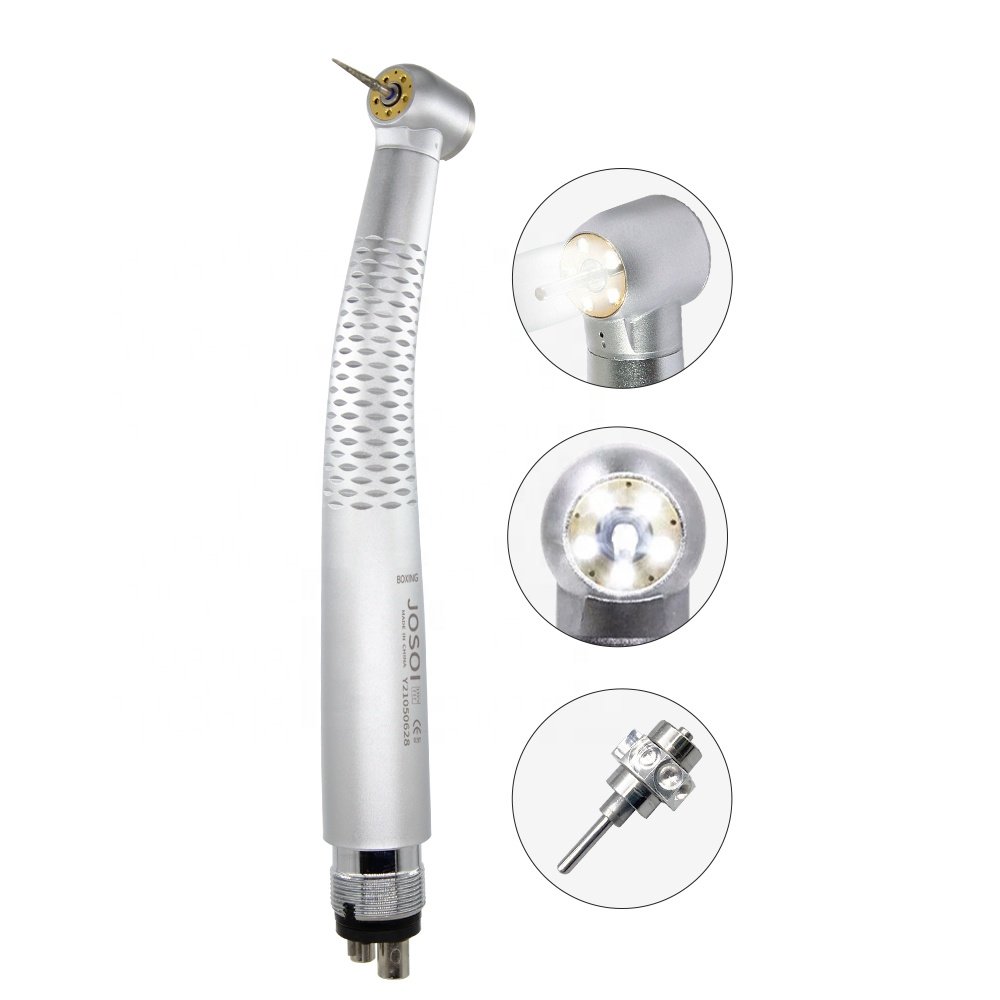 Good quality Dental high speed handpiece dental 5 LED 5 Spray water high handpiece dental with ISO 13485