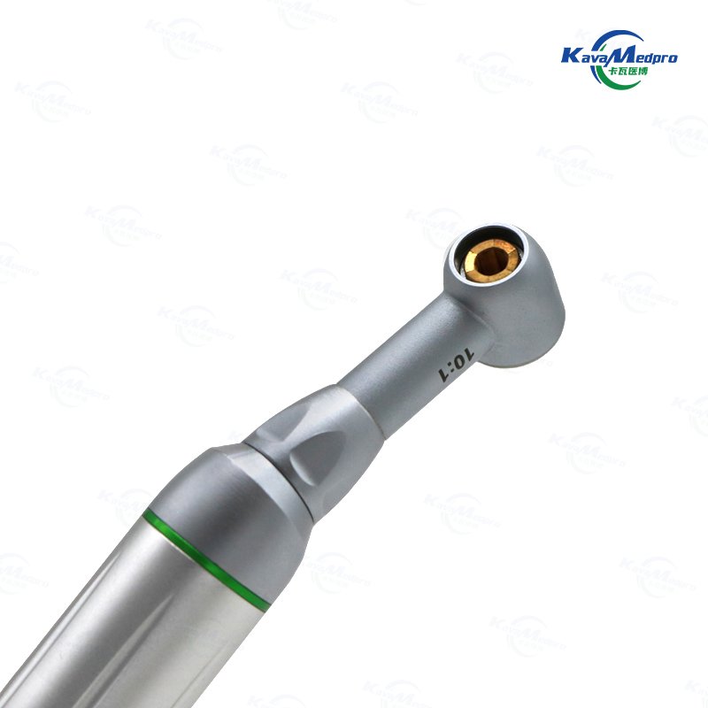 10:1 contra angle Factory Price Portable Push Button Contra Angle Dental Low Speed Handpiece