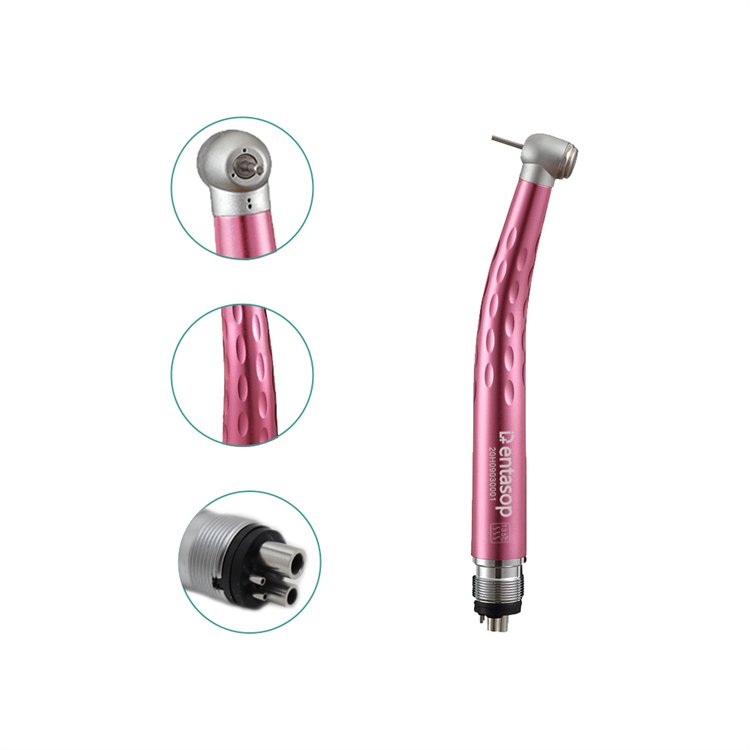 Brushless Micromotor Portable Dental Coupling Scaler and High Speed Handpiece Dental Lab Ce Turbine Pink Ceramic Bearing 5years