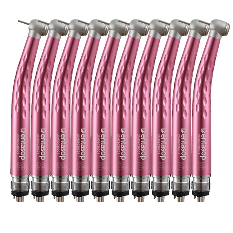 Brushless Micromotor Portable Dental Coupling Scaler and High Speed Handpiece Dental Lab Ce Turbine Pink Ceramic Bearing 5years