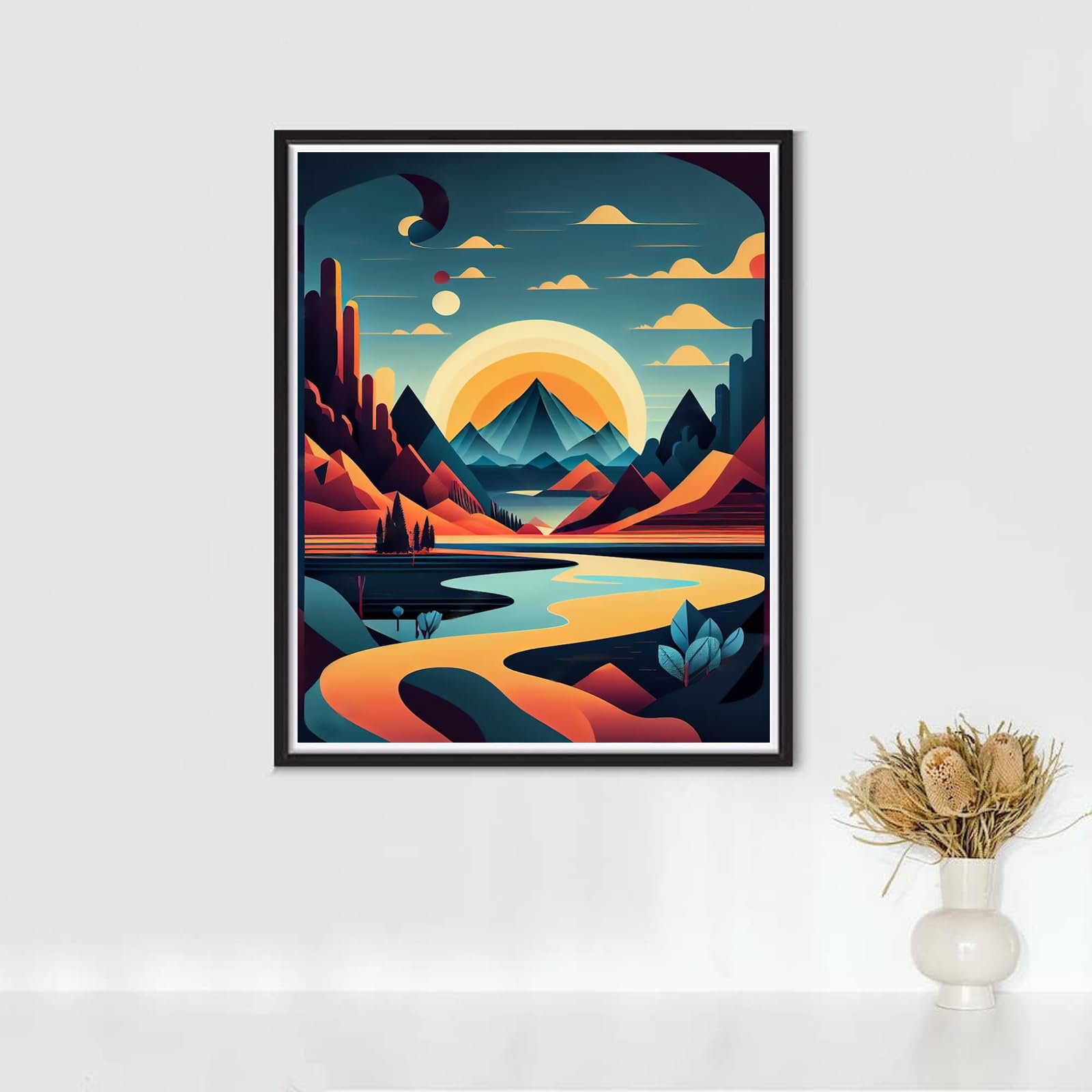 DIY Photo Custom small diamond art painting kit Round ab Full Drill diamond painting coraline bedroom decoration
