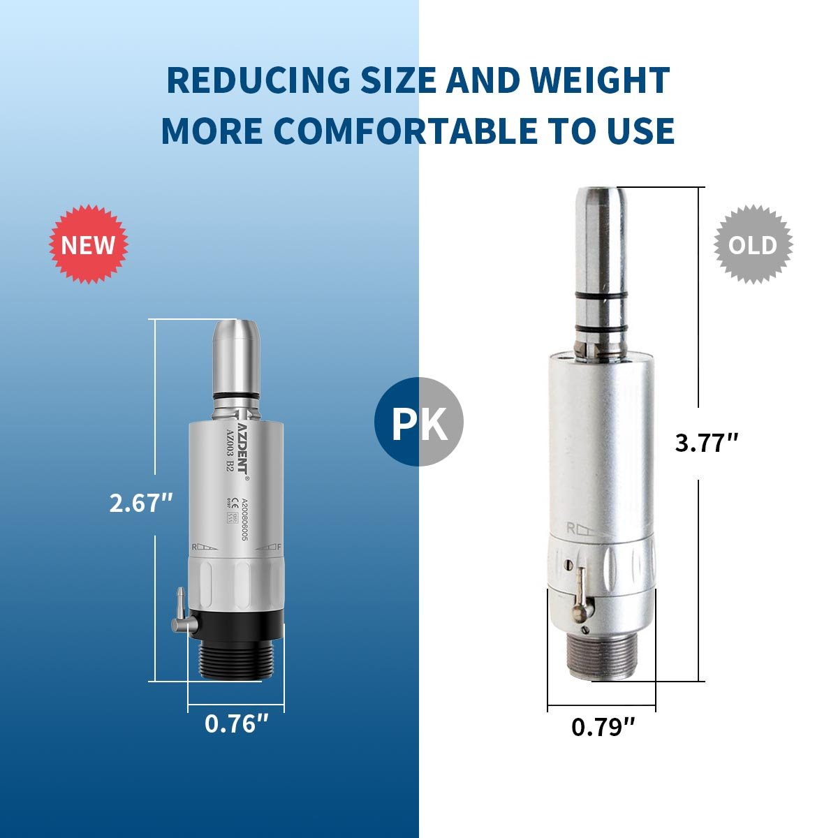 Most Popular 2/4 Holes 1:1 Electric Dental Low Speed Handpiece Use Air Motor