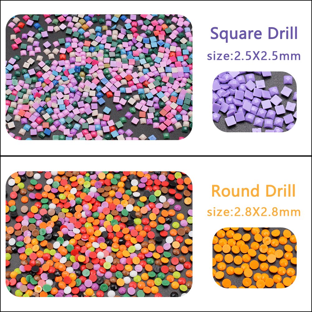 New Product OEM/ODM 5d Diamond Painting animal Series Diy Mosaic Diamond Embroidery Full Drill Living Room Wall Art Decor