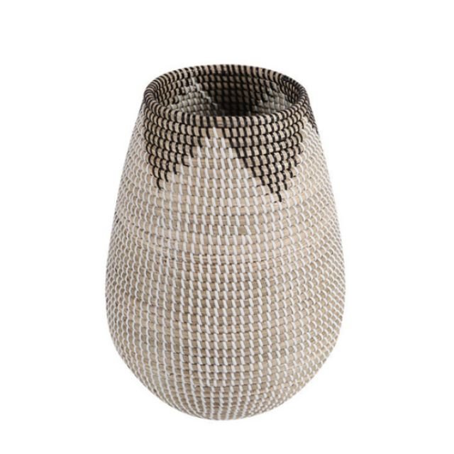 New arrival seagrass flower vase with variety design for home decor luxury wholesalers high quality handwoven from Vietnam
