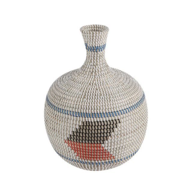 New arrival seagrass flower vase with variety design for home decor luxury wholesalers high quality handwoven from Vietnam