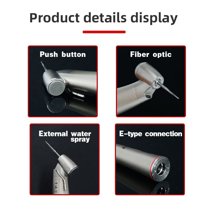 Dental 1:4.2 surgical speed increasinghandpiece dental handpiece for mircomotor