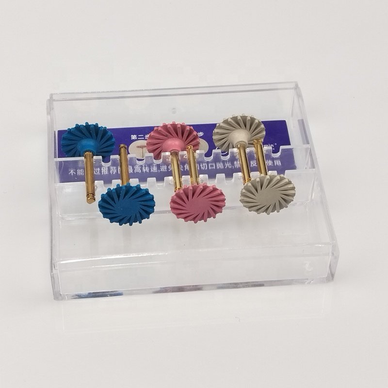 Dental Low Speed Contra Angle Handpiece RA Composite Polishing Wheels Turbine Resin Metal Steel Material