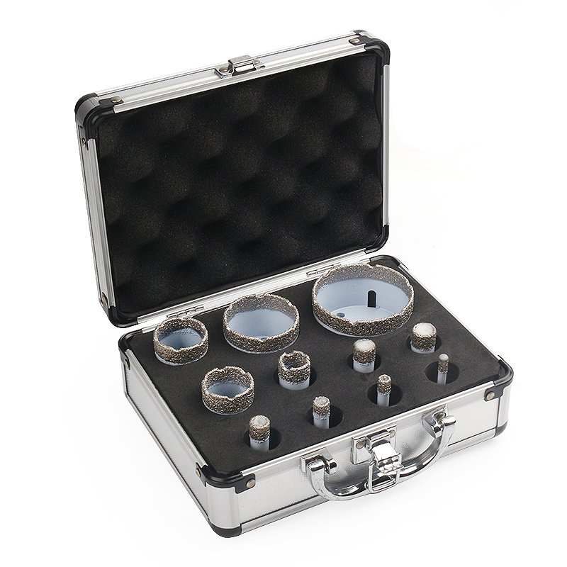 11pcs M14 Sintering Core Bit Diamond Hole Saw Marble Granite Brick Tile Ceramic Concrete Crown Drill Bits For Power Tools