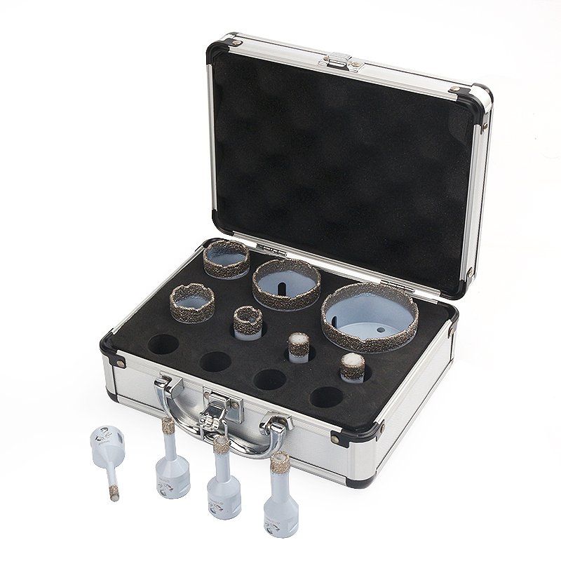 11pcs M14 Sintering Core Bit Diamond Hole Saw Marble Granite Brick Tile Ceramic Concrete Crown Drill Bits For Power Tools