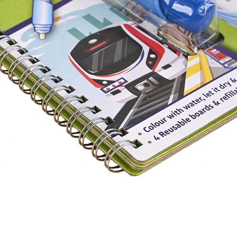 Wholesale Factory Price Custom Reusable Water Drawing Painting Book Magic Doodle Book For Children Toys Gifts